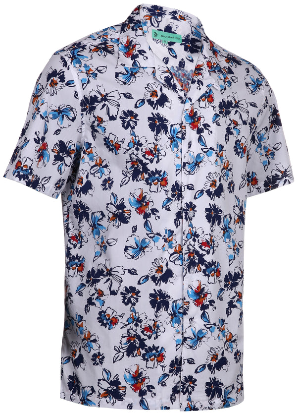 Ornate Luau Short Sleeve Hawaiian Shirt